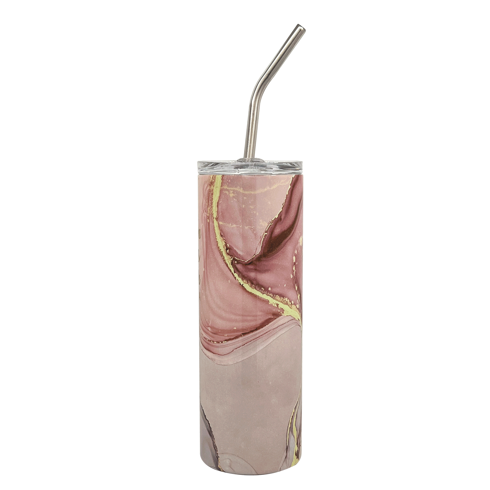 Golden Veins Skinny Tumbler 20oz
