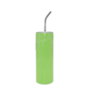 Pastel Glitter Drip Skinny Tumbler 20oz