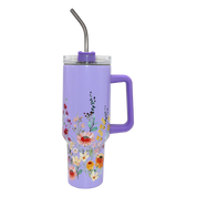 Flowers Tumbler 40oz