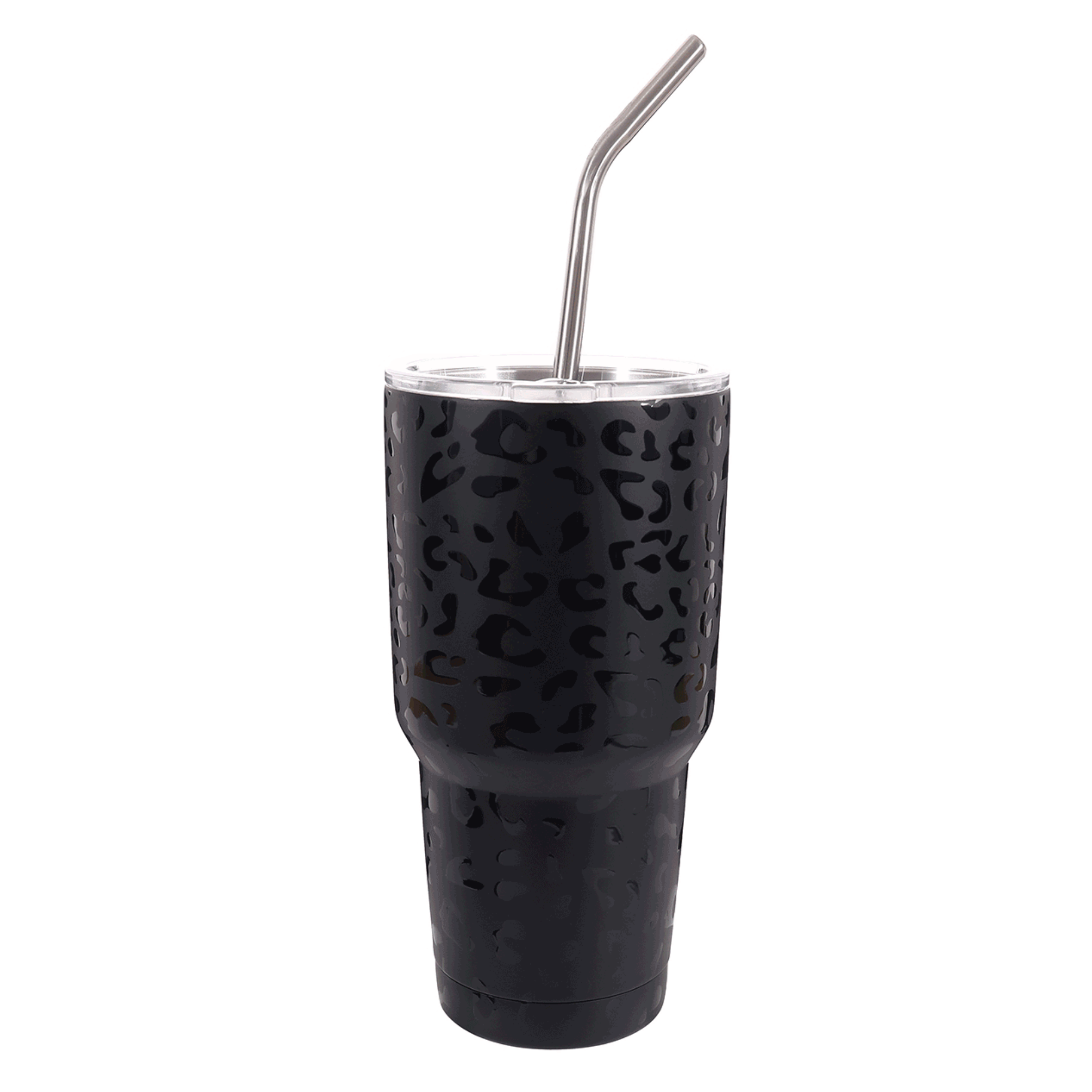 Metallic Cheetah Tumbler Cup 30oz