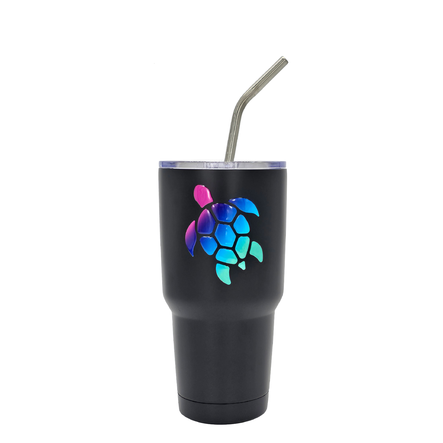 Neon Turtle Tumbler Cup 30oz