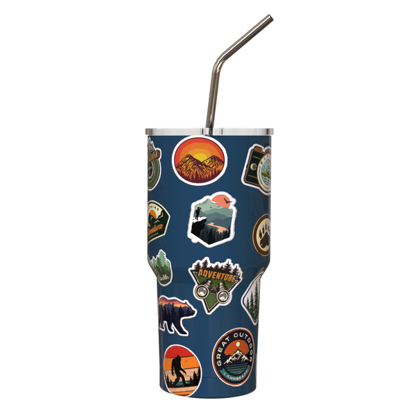 Camping Tumbler Cup 30oz