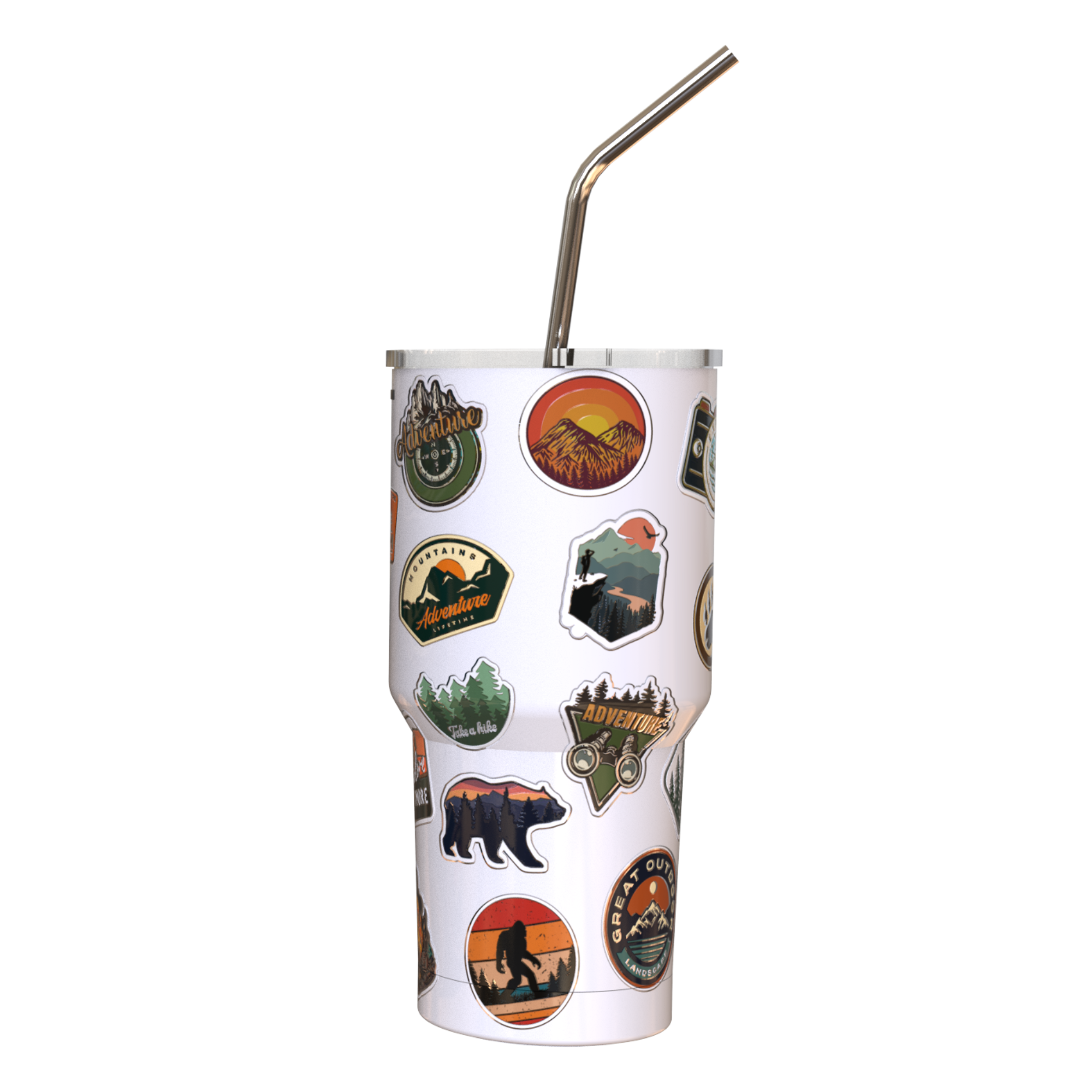 Camping Tumbler Cup 30oz