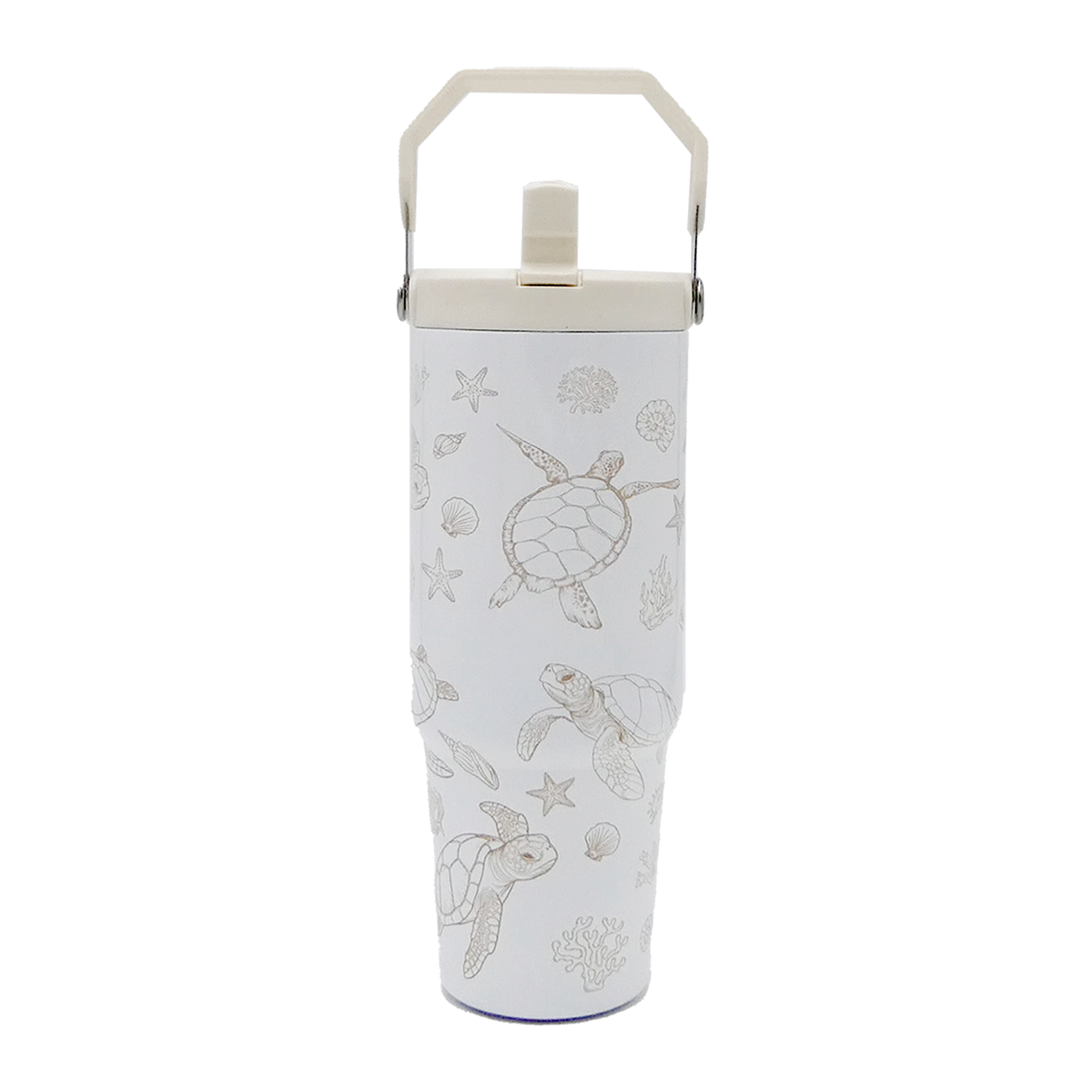 Turtles Tumbler -Top Handler 30oz