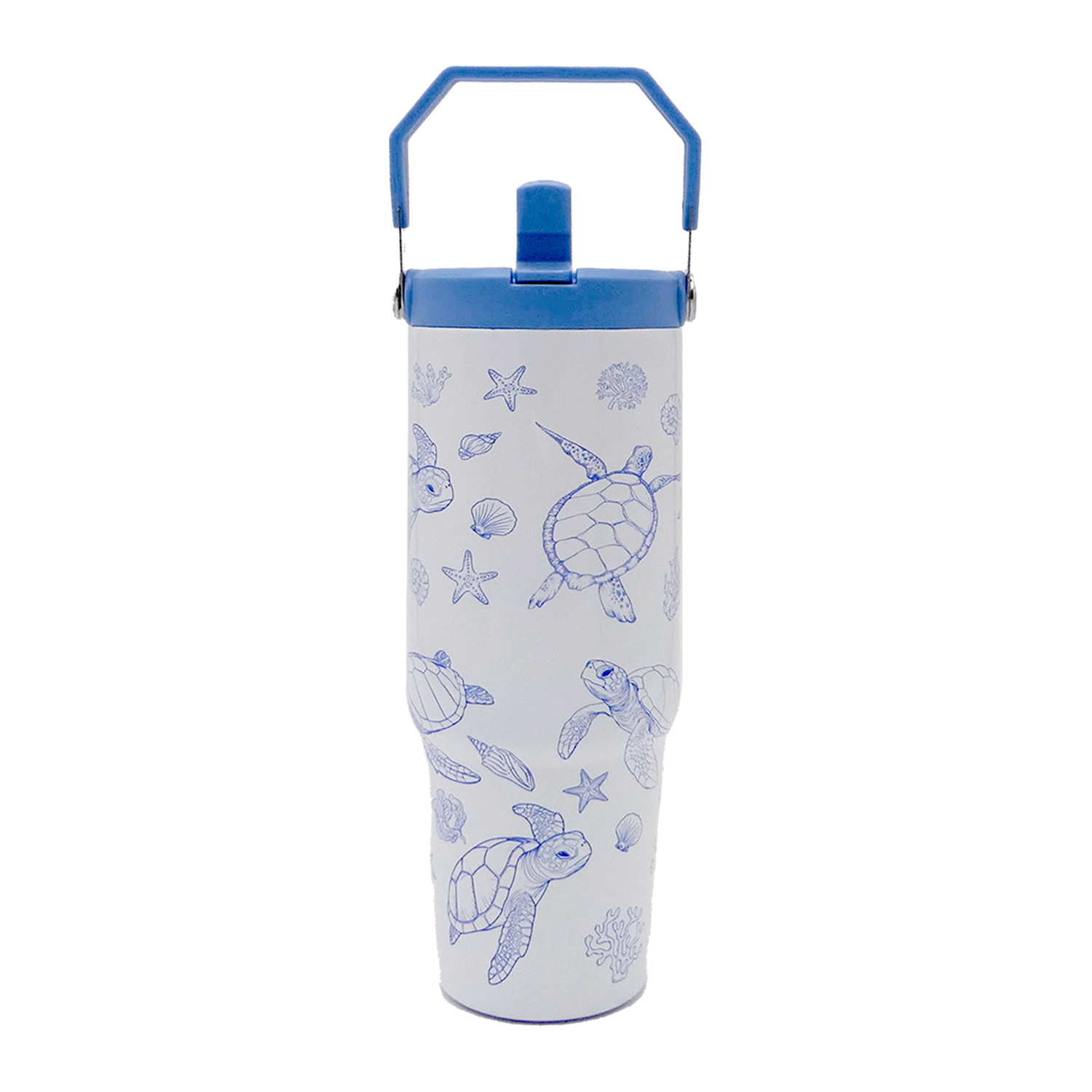 Turtles Tumbler -Top Handler 30oz