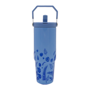 Tropical Leaves Tumbler -Top Handler 30oz