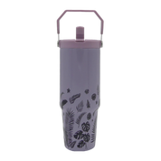 Tropical Leaves Tumbler -Top Handler 30oz