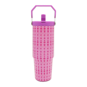 Beach Stripes Tumbler -Top Handler 30oz