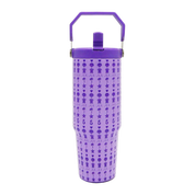 Beach Stripes Tumbler -Top Handler 30oz