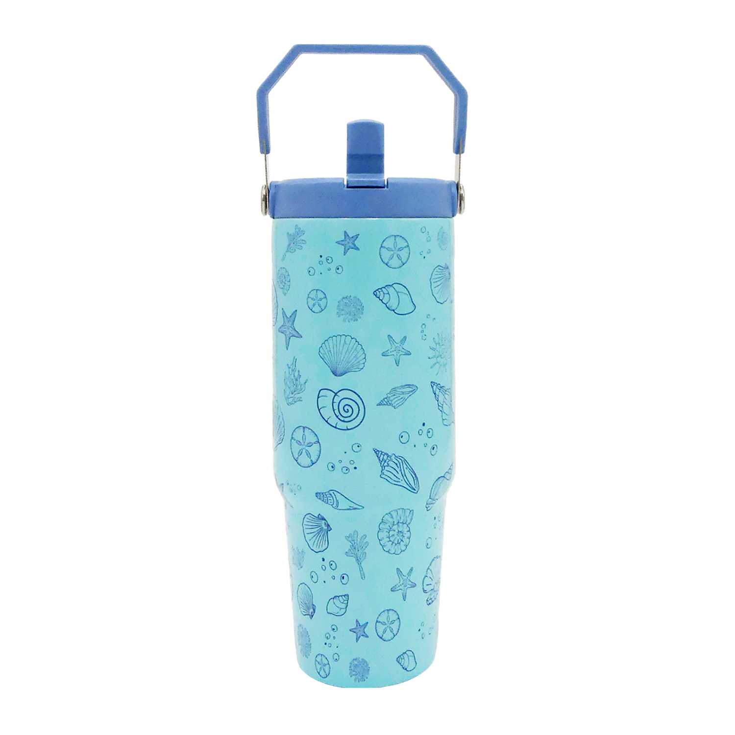 Seashells Tumbler -Top Handler 30oz