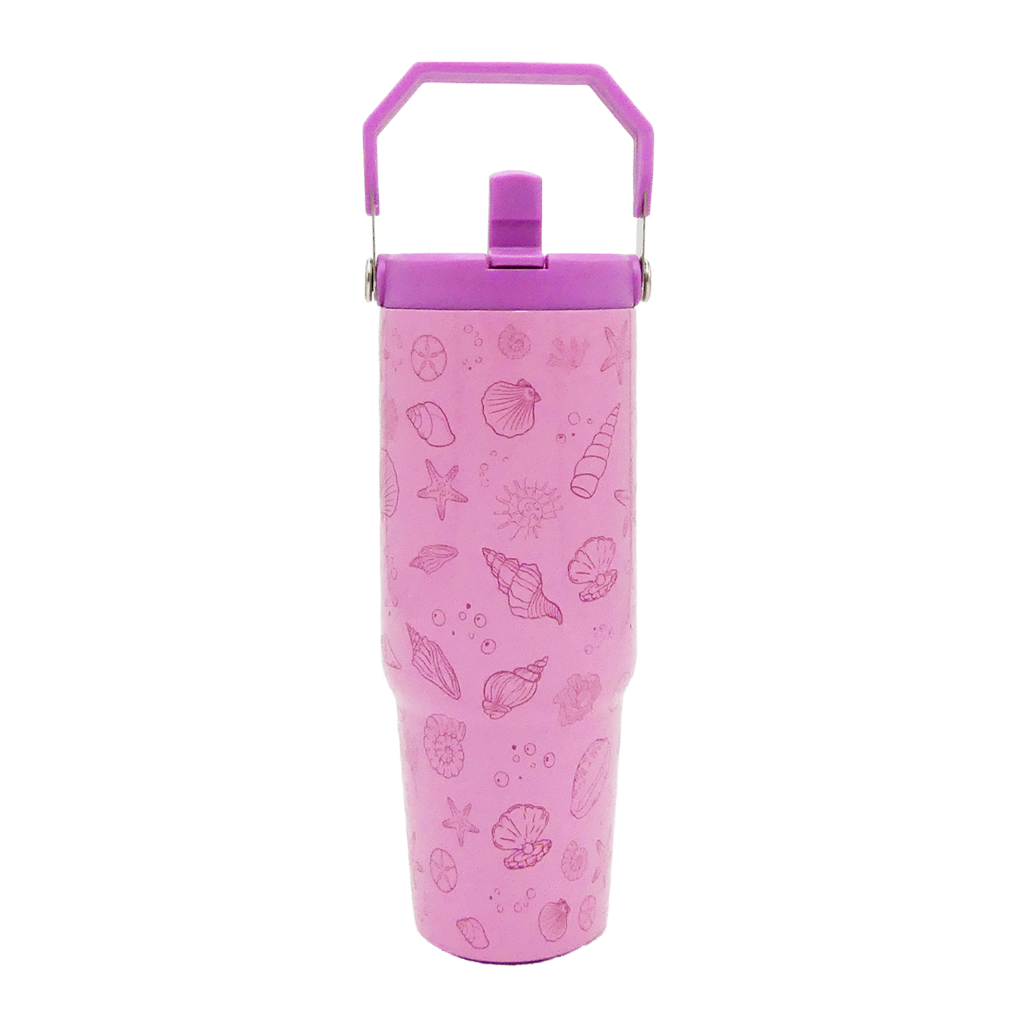 Seashells Tumbler -Top Handler 30oz