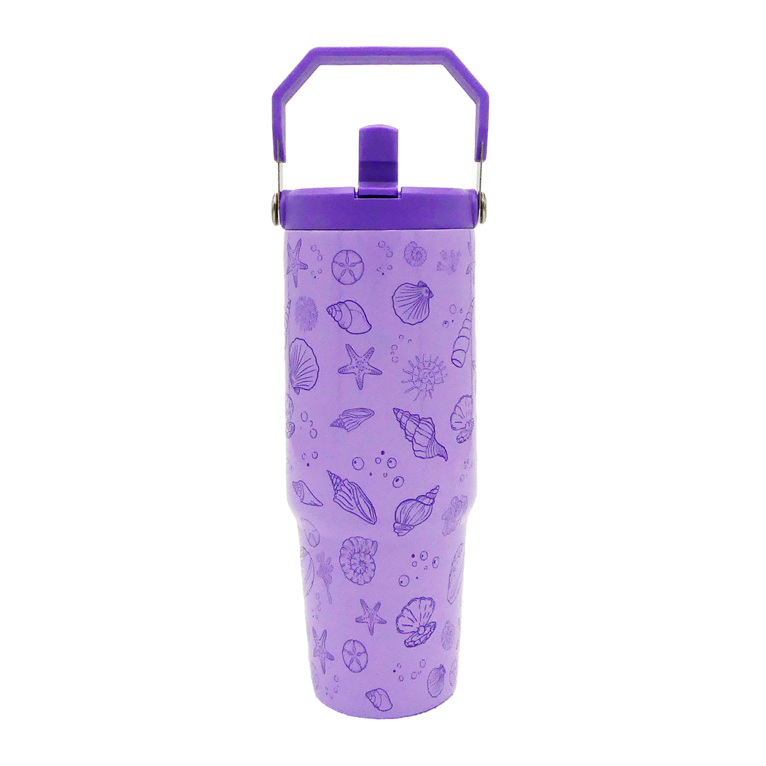Seashells Tumbler -Top Handler 30oz