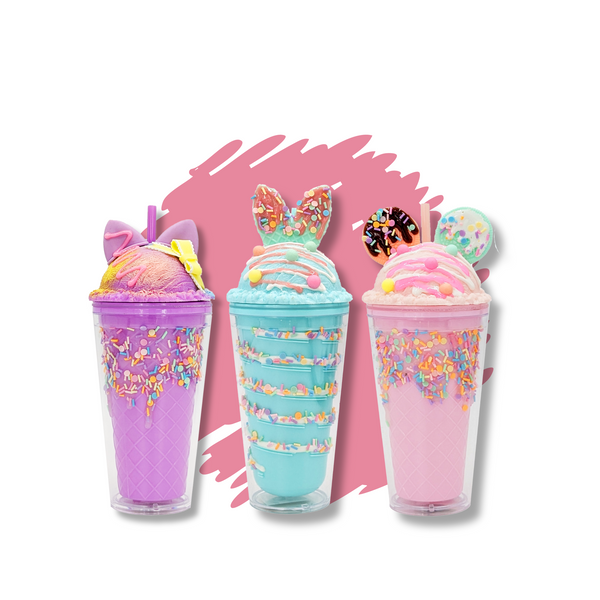 Joyful Ice Cream Tumbler Trio Bundle