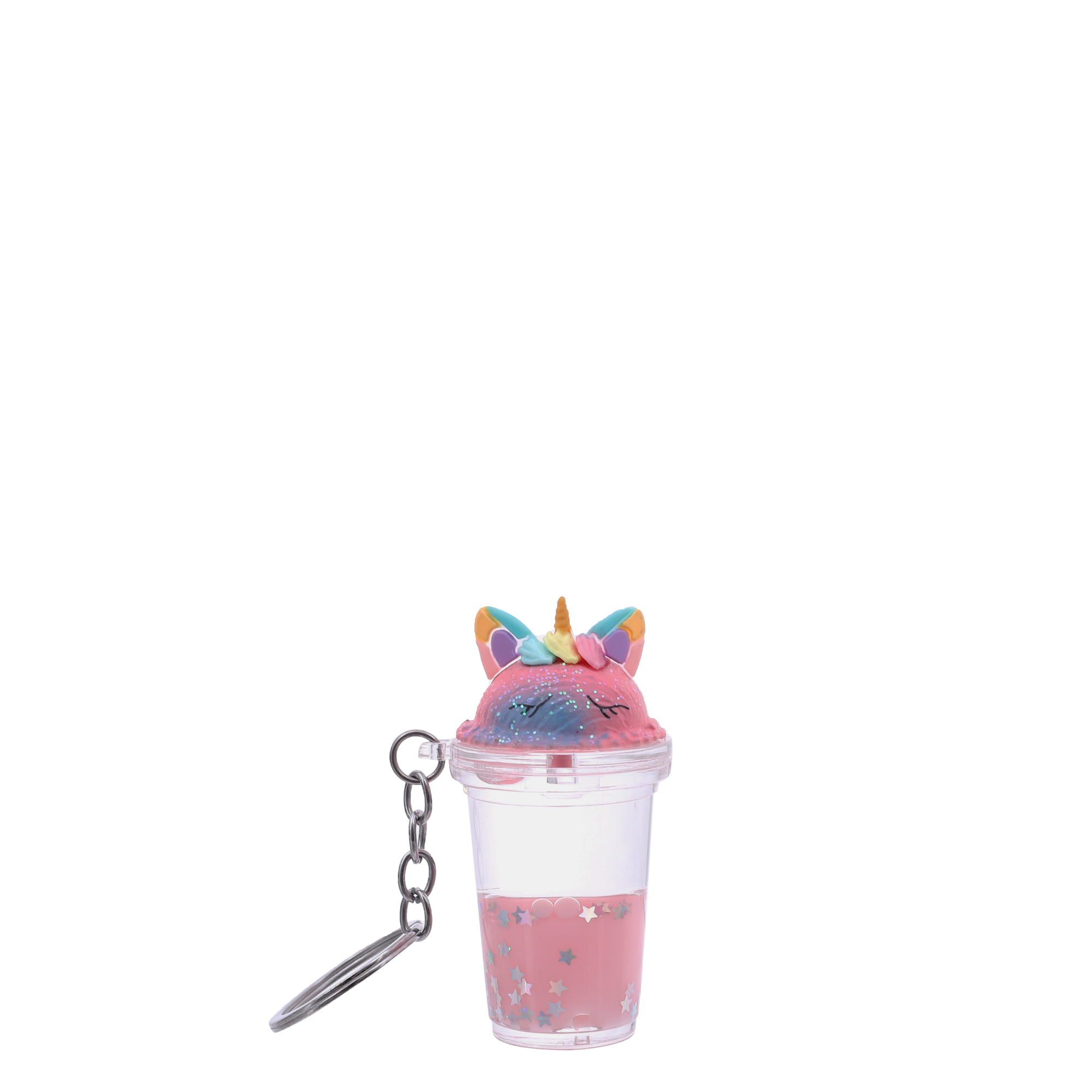 Mini Unicorn Ice Cream Cup Keychain