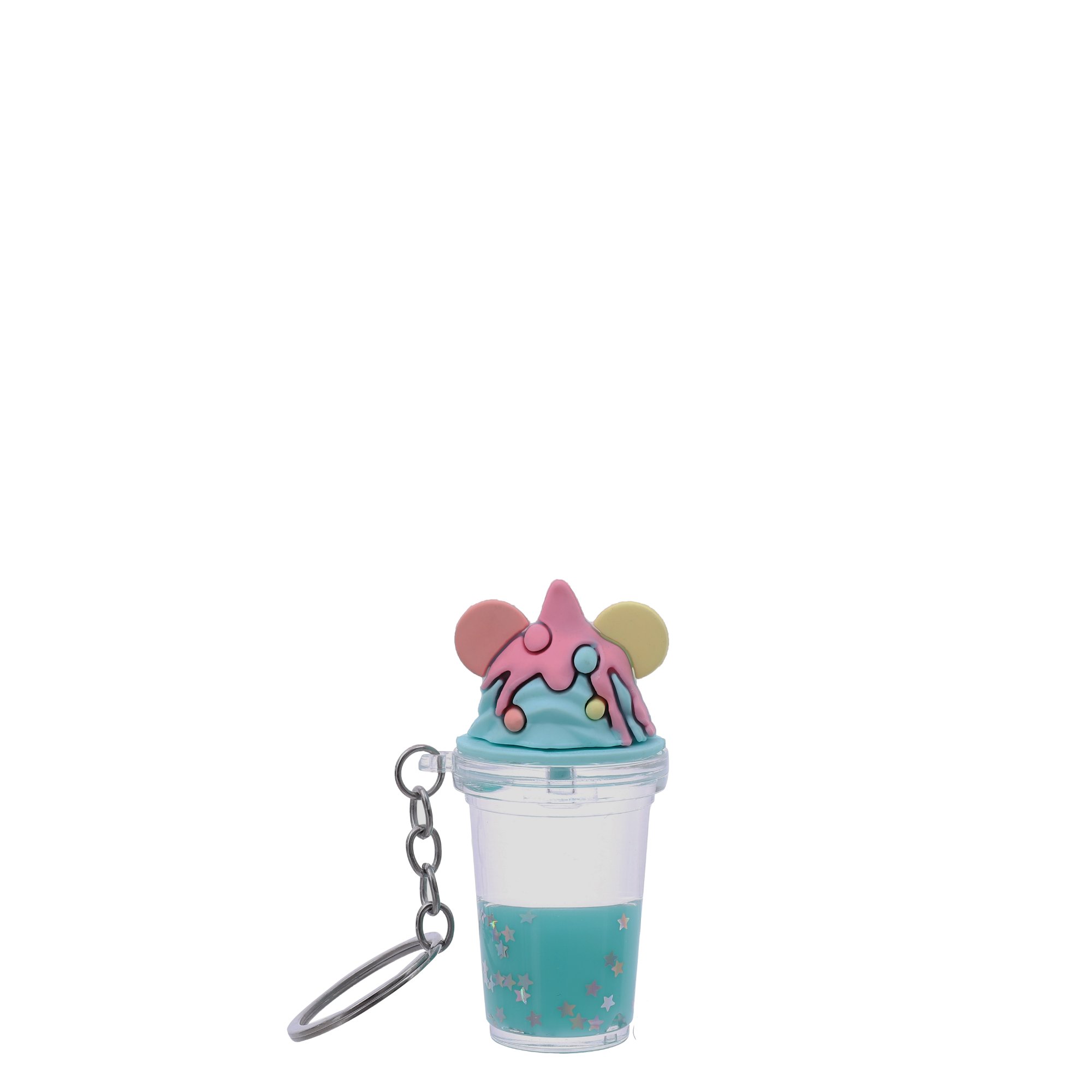 Mini Ice Cream Melt Cup Keychain
