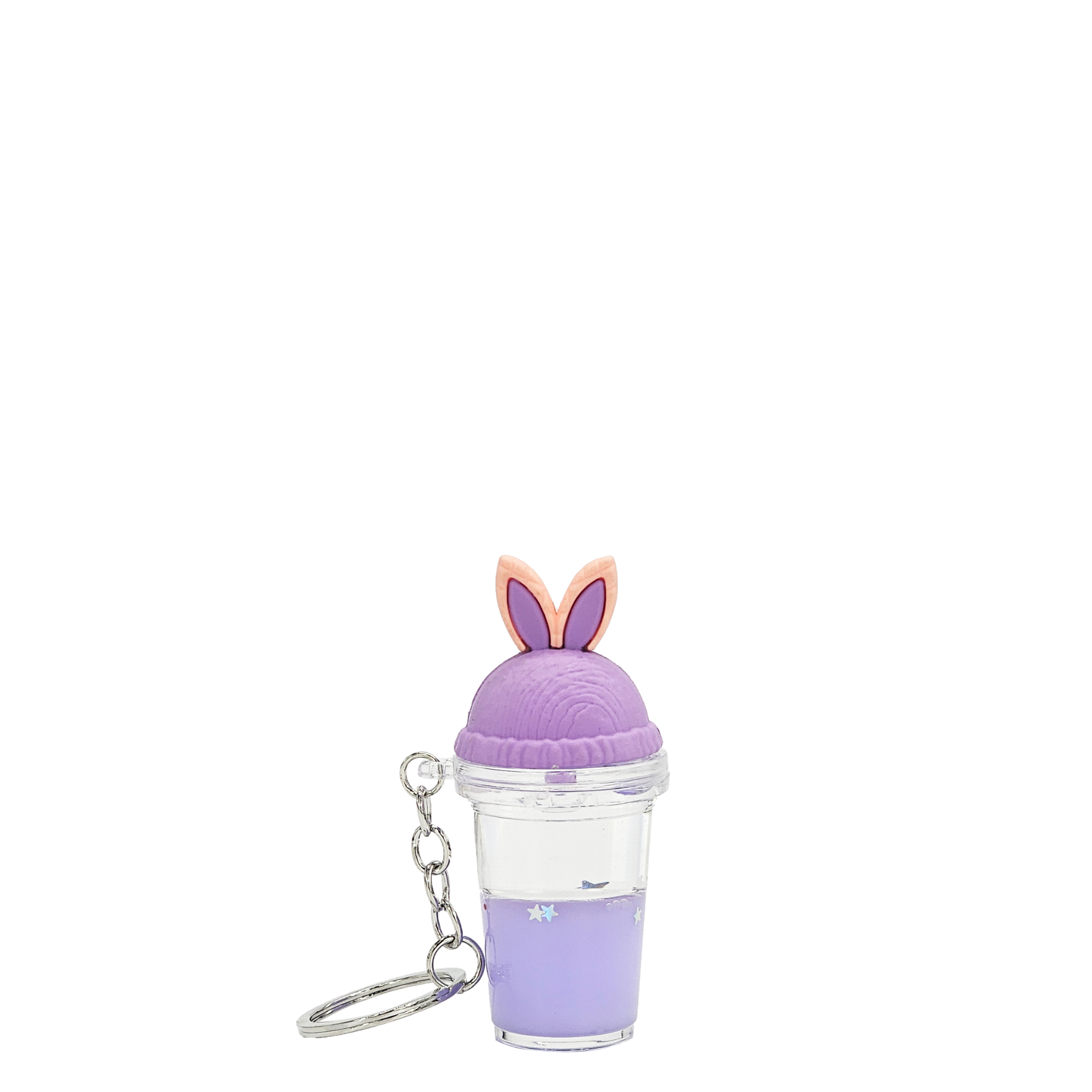 Mini Bunny Ice Cream Cup Keychain