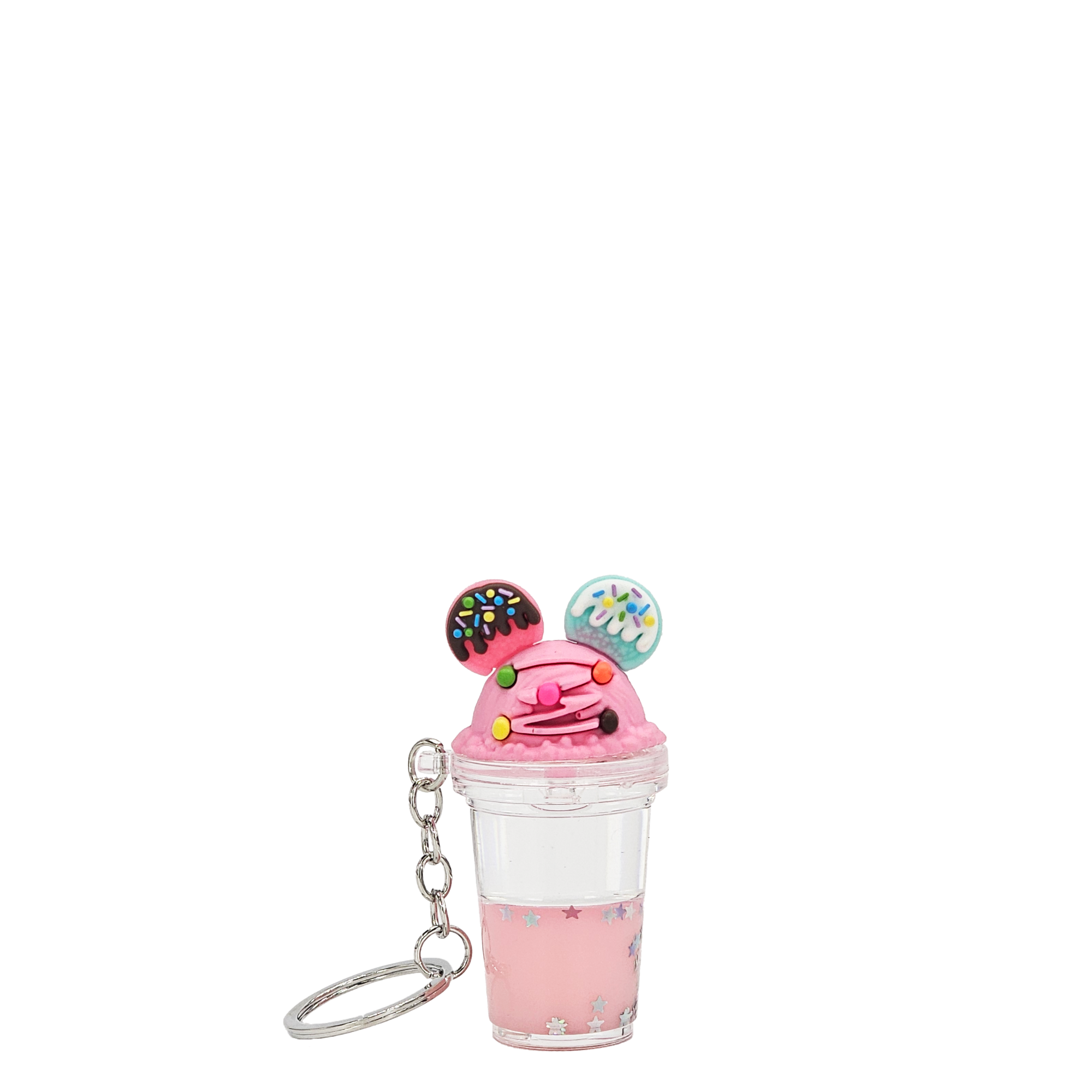 Mini Cookie Ice Cream Cup Keychain
