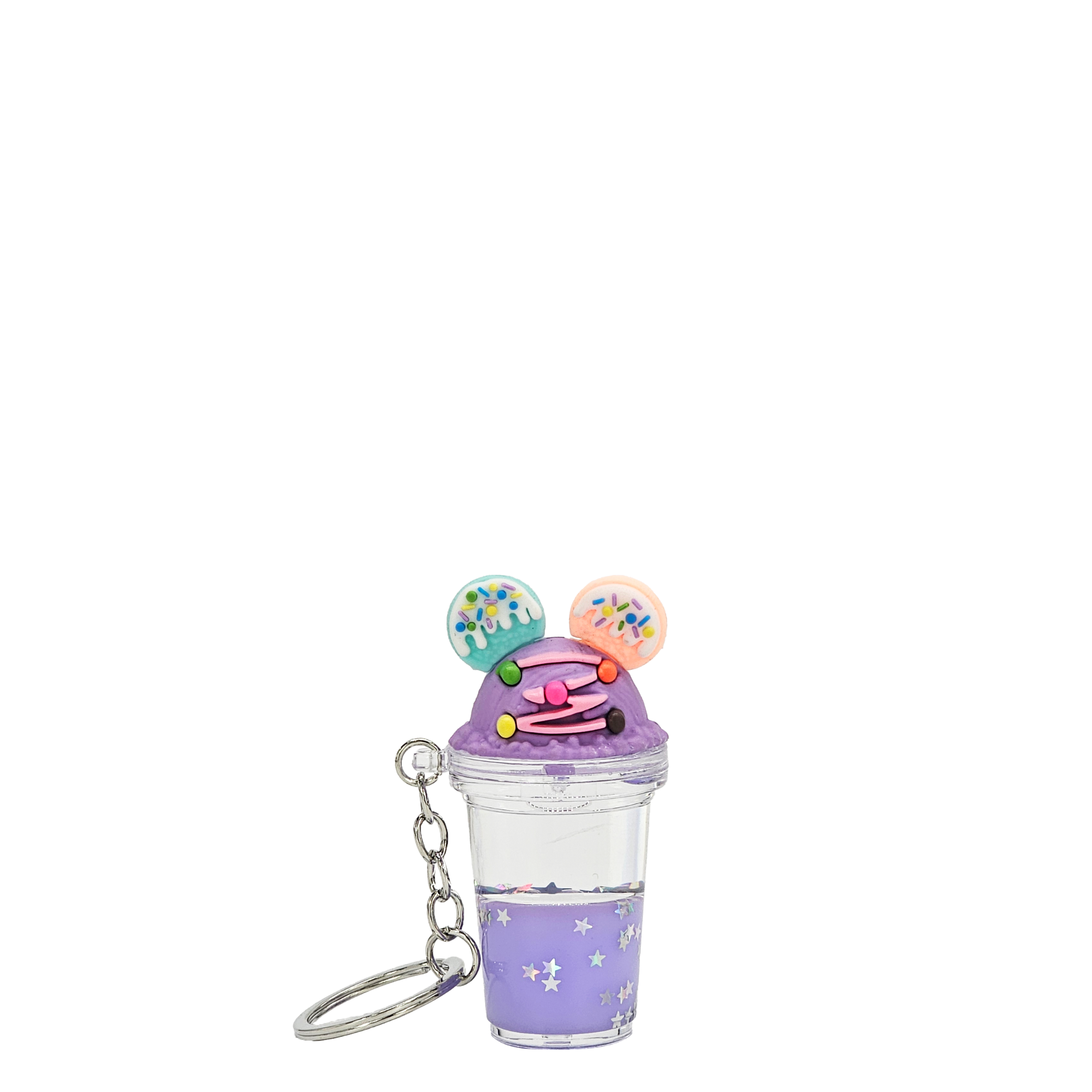 Mini Cookie Ice Cream Cup Keychain