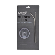 Wine Tumbler Replacement Lid & Metal Straw Kit