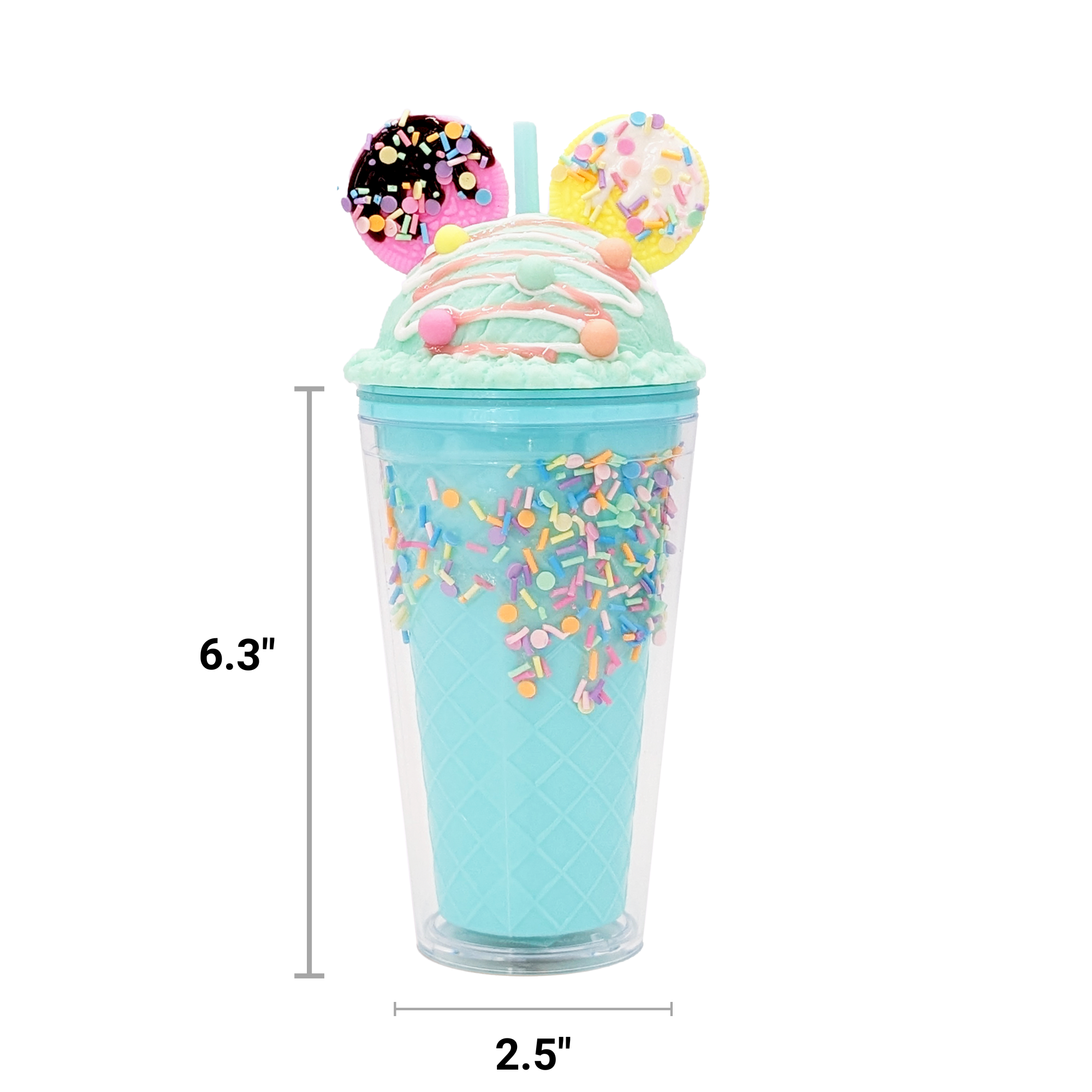 Frost Fudge Cookie Plastic Cup 16oz