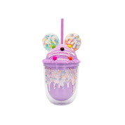 Fudge Cookie Ice Cream Kids Plastic Cup 12oz
