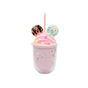 Fudge Cookie Ice Cream Kids Plastic Cup 12oz