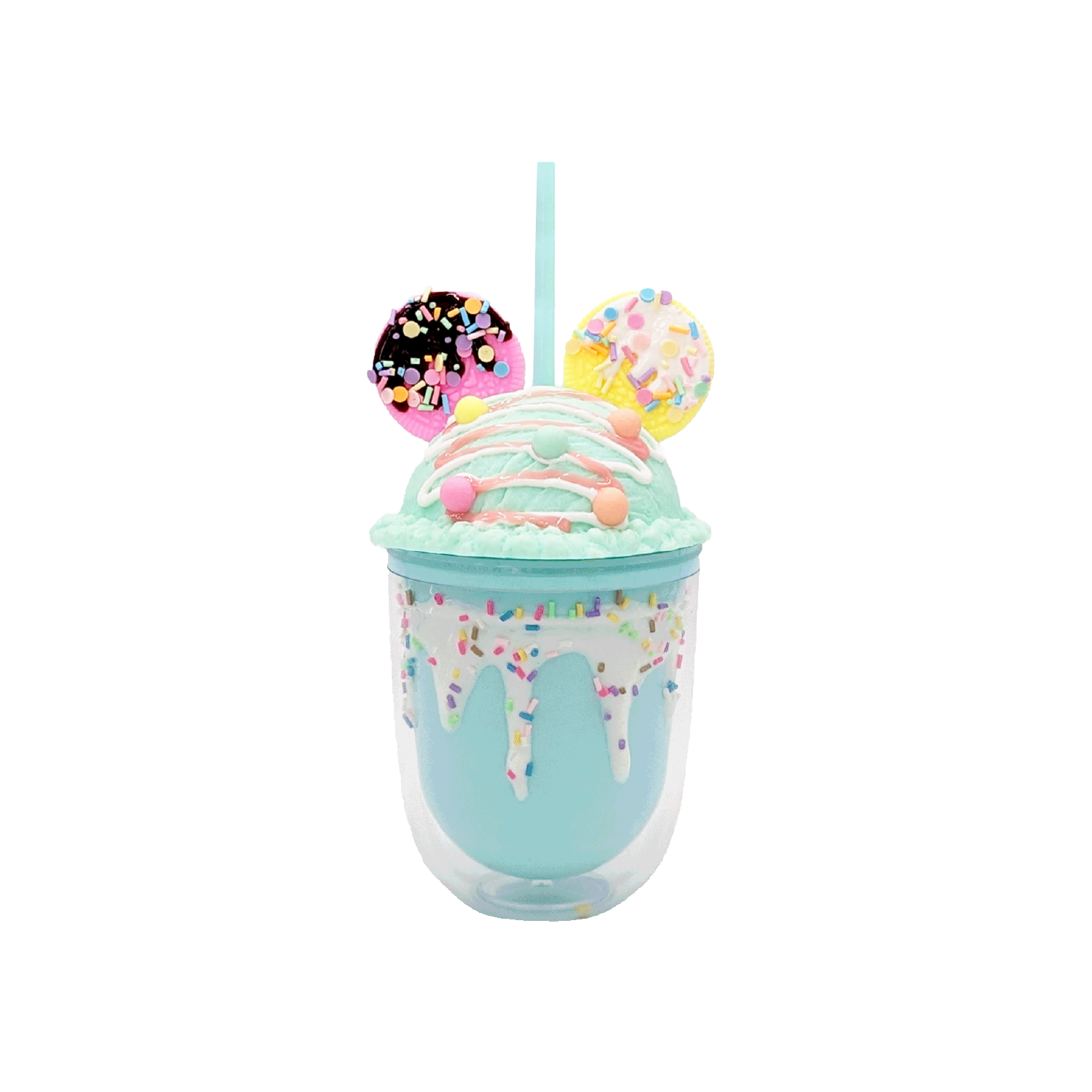 Fudge Cookie Ice Cream Kids Plastic Cup 12oz