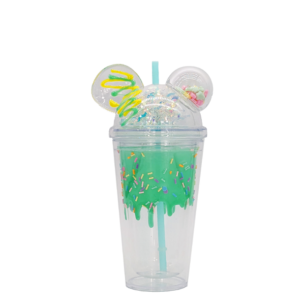 Double Wall Mickey Melt with Candy Plastic Cup 16oz