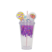 Double Wall Mickey Melt with Candy Plastic Cup 16oz