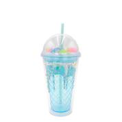 Double Wall Ice Cream Assorted Gummy Candy Plastic Cup 16oz