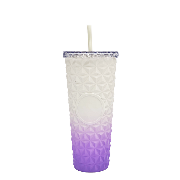 Gradient Multi-Use Studded Plastic Cup 22oz