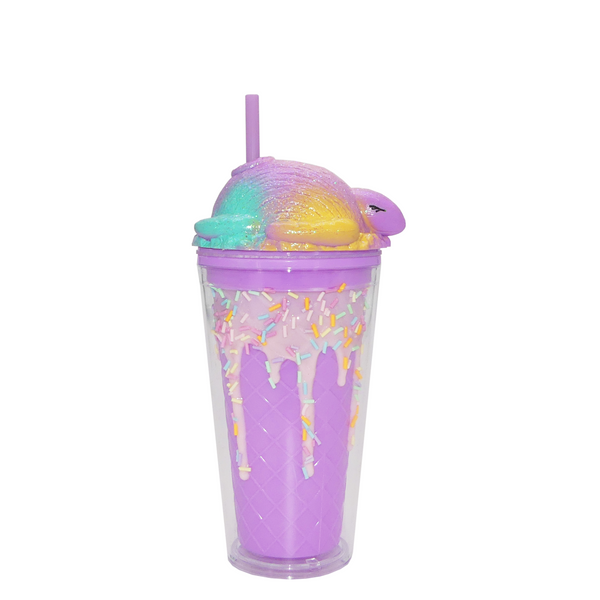 Turtle Ice Cream Plastic Cup 16oz