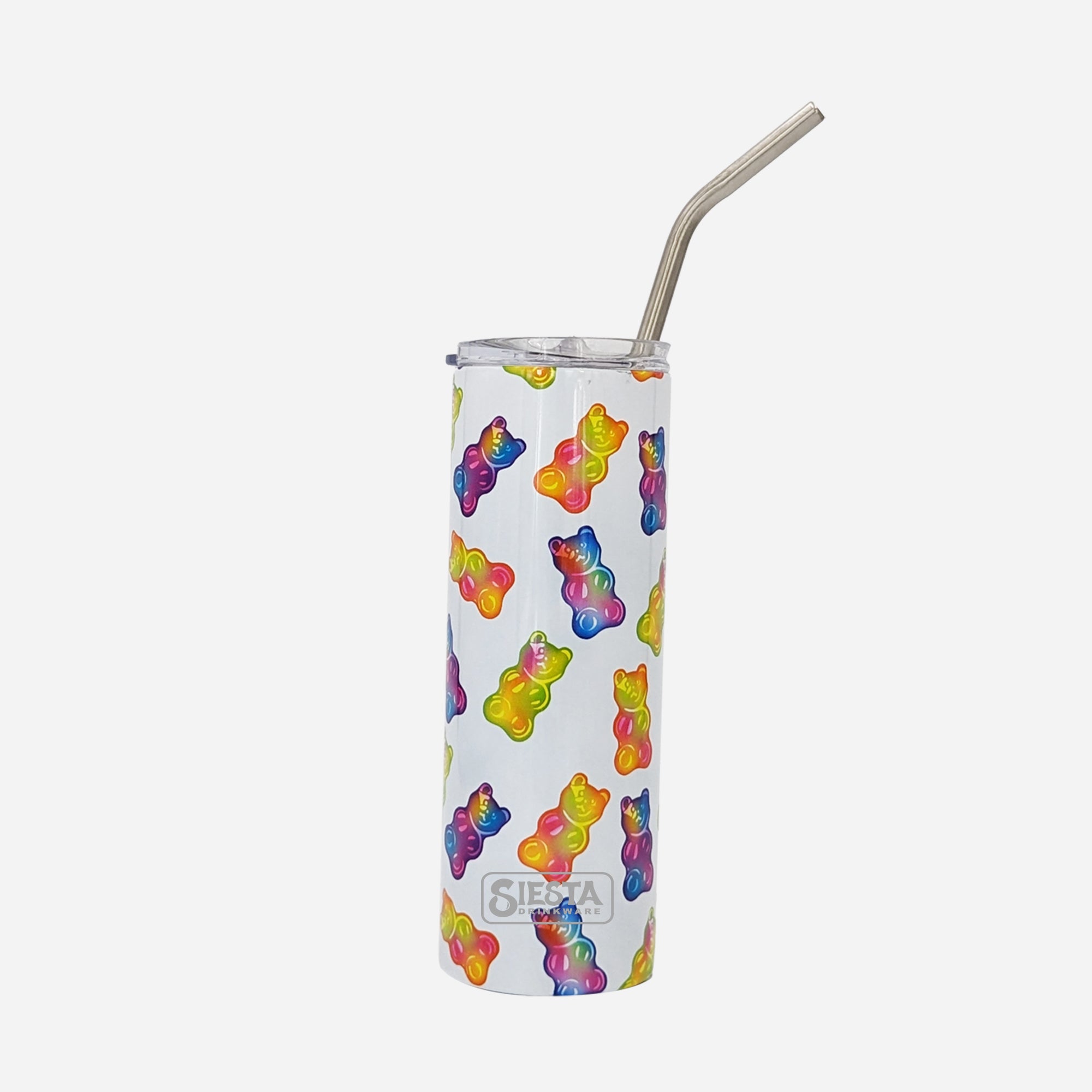 Unicorn Tumbler 12oz Cup with Straw For Kids With Light Up