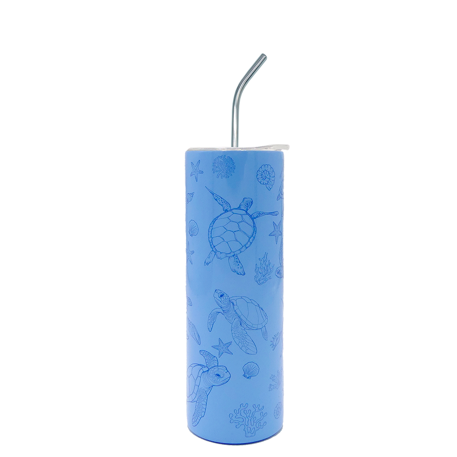 Turtles Skinny Tumbler 20oz