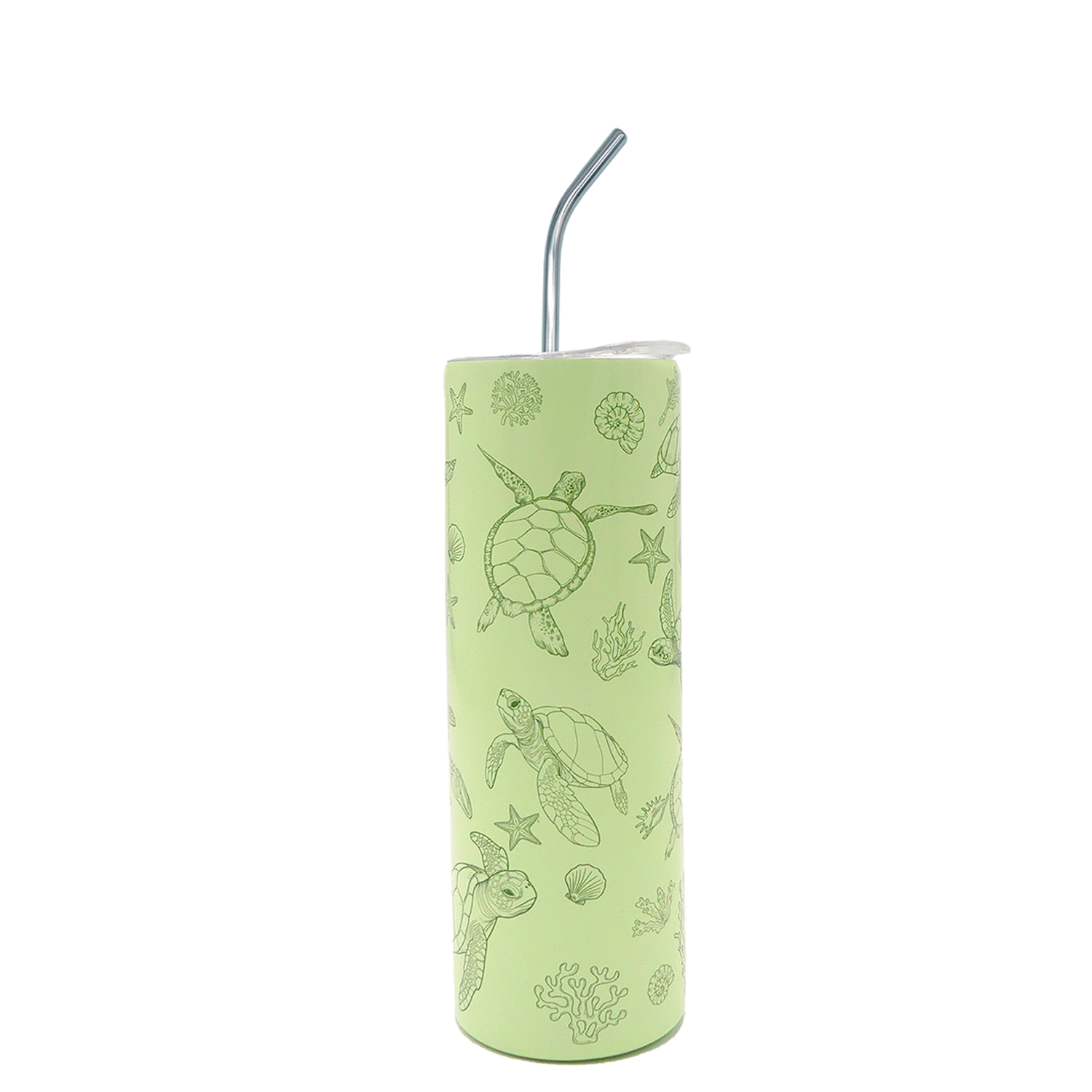 Turtles Skinny Tumbler 20oz
