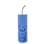 Tropical Leaves Skinny Tumbler 20oz