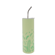 Tropical Leaves Skinny Tumbler 20oz