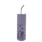 Tropical Leaves Skinny Tumbler 20oz