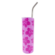 Hibiscus Skinny Tumbler 20oz