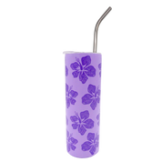 Hibiscus Skinny Tumbler 20oz