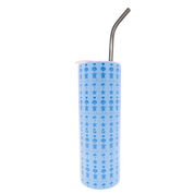 Beach Stripes Skinny Tumbler 20oz