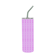 Beach Stripes Skinny Tumbler 20oz