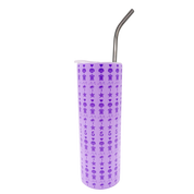 Beach Stripes Skinny Tumbler 20oz