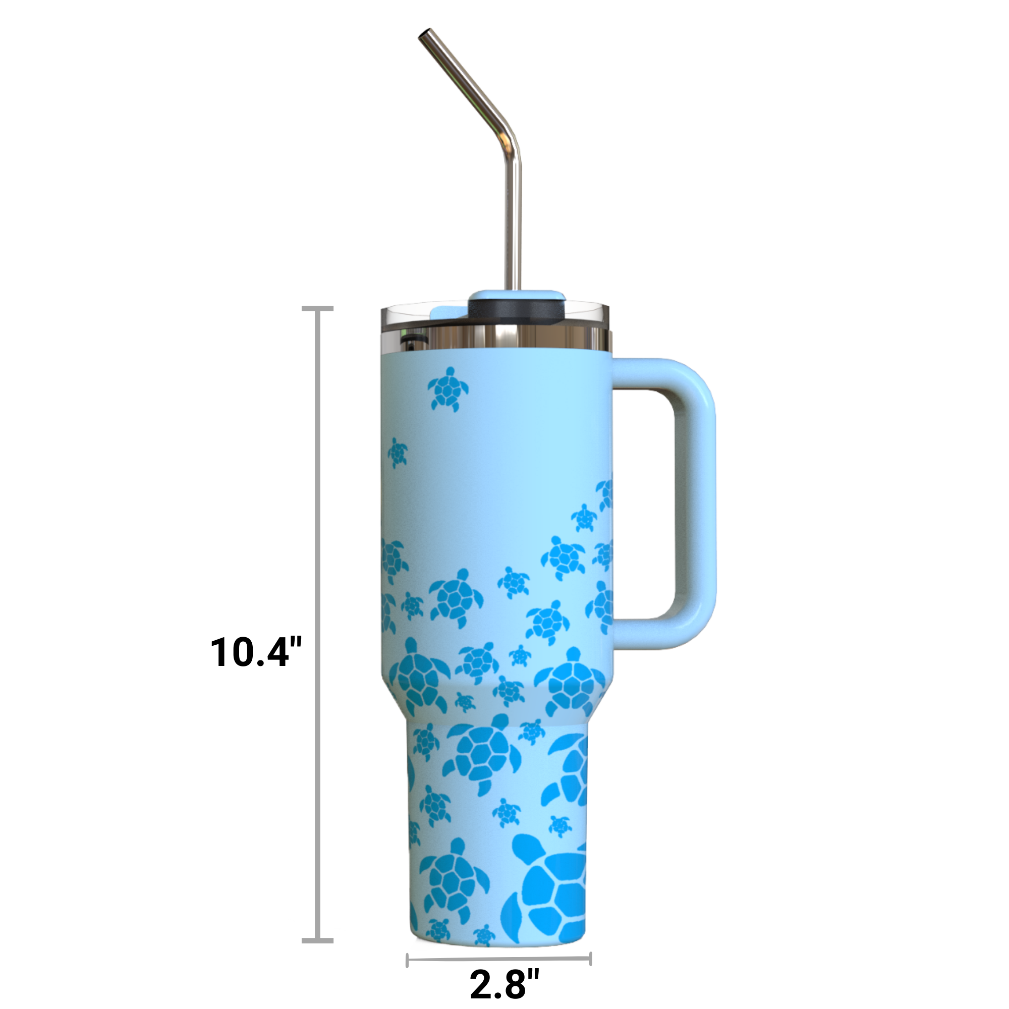 Sea Turtle Tumbler 40oz