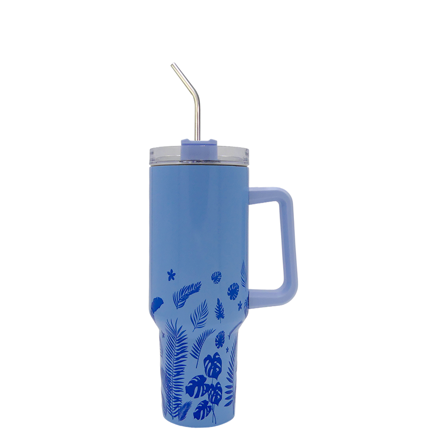 Tropical Leaves Tumbler 40oz