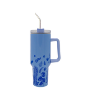 Tropical Leaves Tumbler 40oz