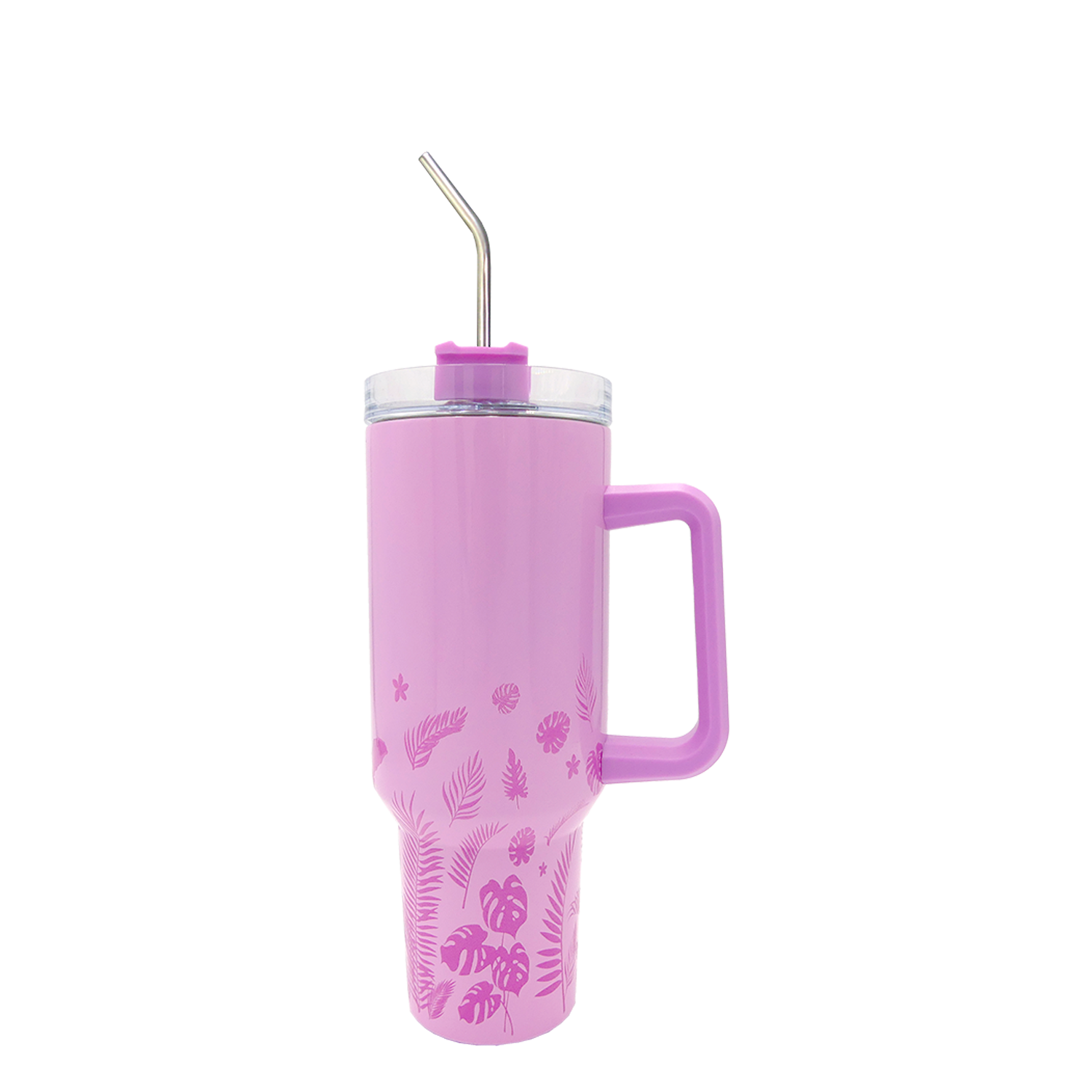 Tropical Leaves Tumbler 40oz