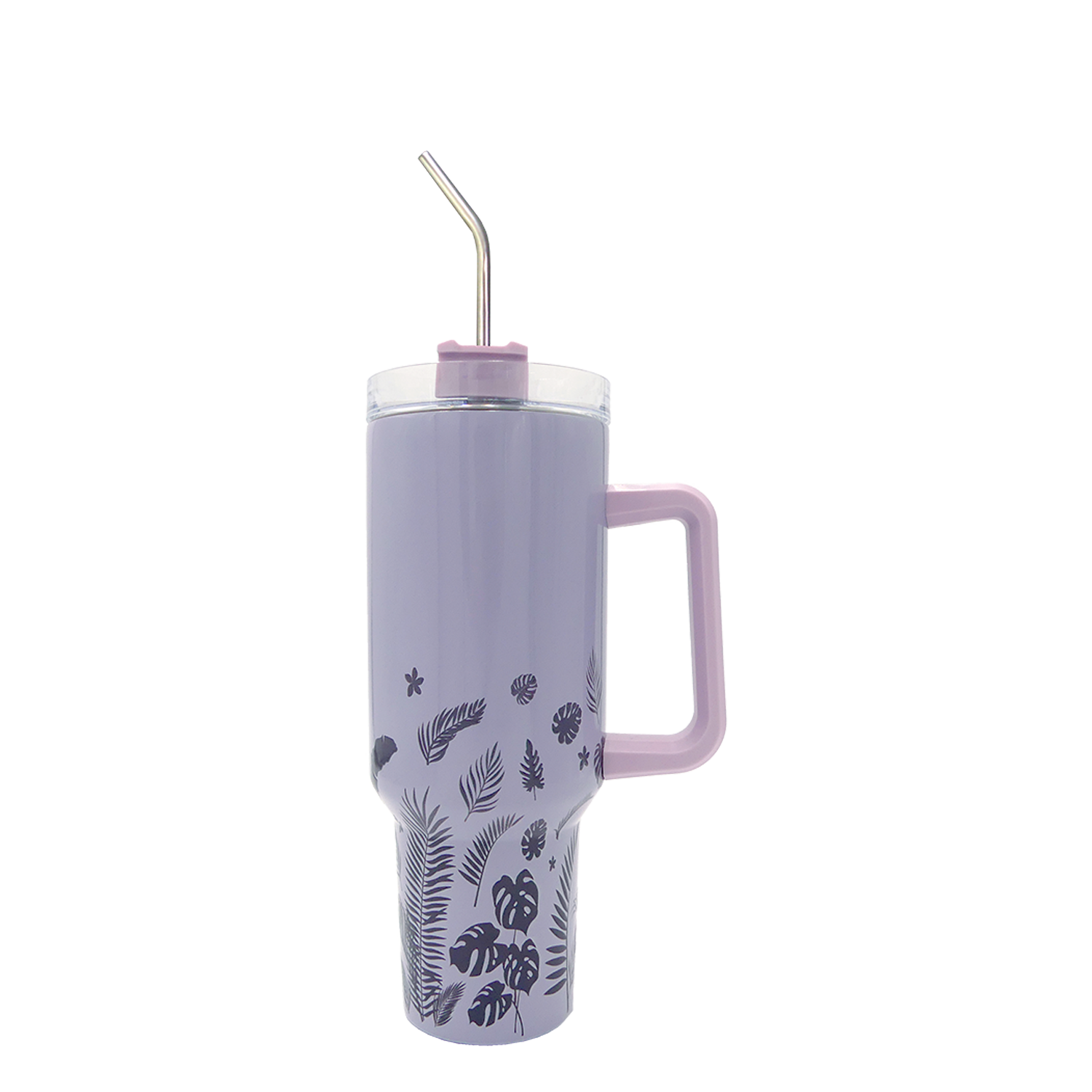Tropical Leaves Tumbler 40oz