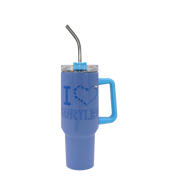 I Love Turtles Tumbler 40oz