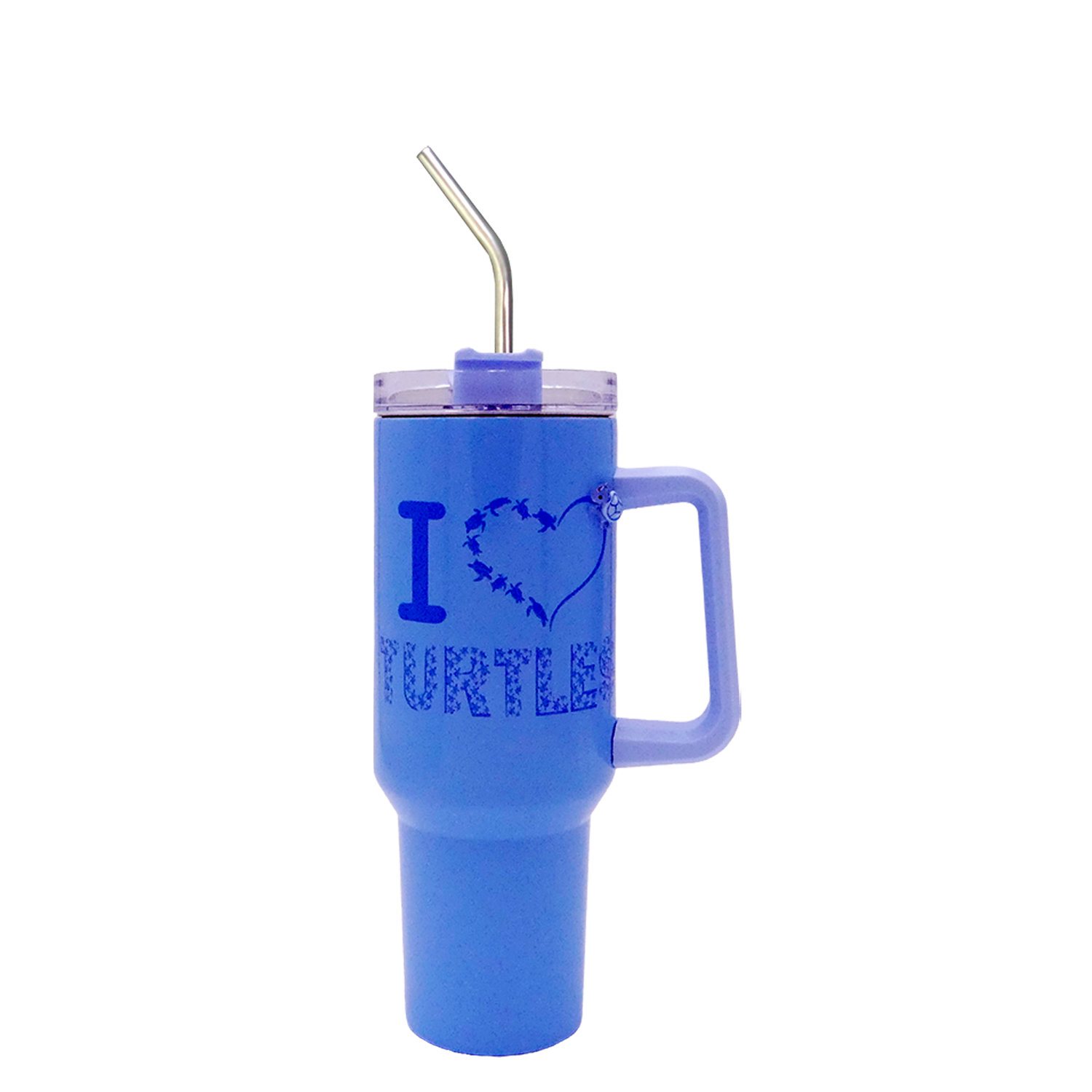I Love Turtles Tumbler 40oz